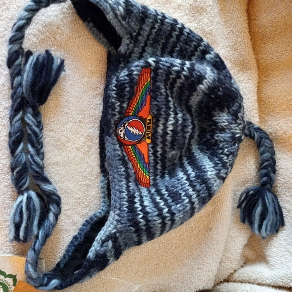 Grateful Dead hat, Blue Grateful Dead Winter Family beanie - Picture 2 of 5